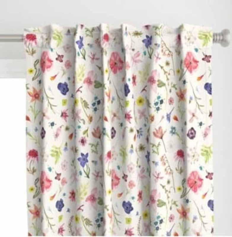 Curtains - Floral Splash Curtain