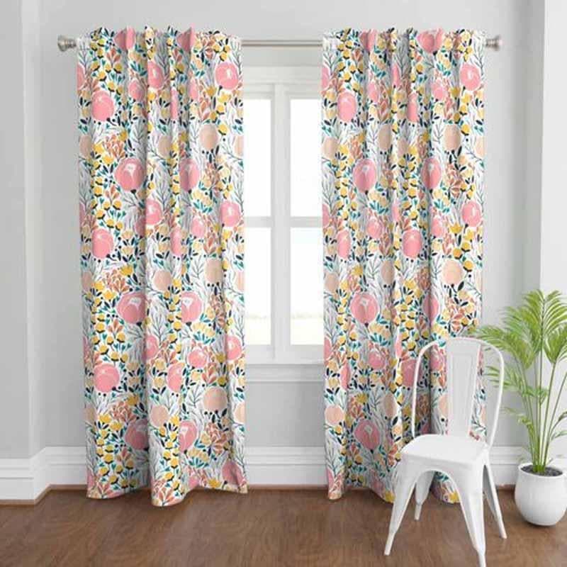 Buy Curtains - Floriculture Curtain at Vaaree online