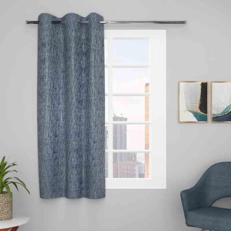 Buy Gradience Curtain - Blue Curtains from Vaaree