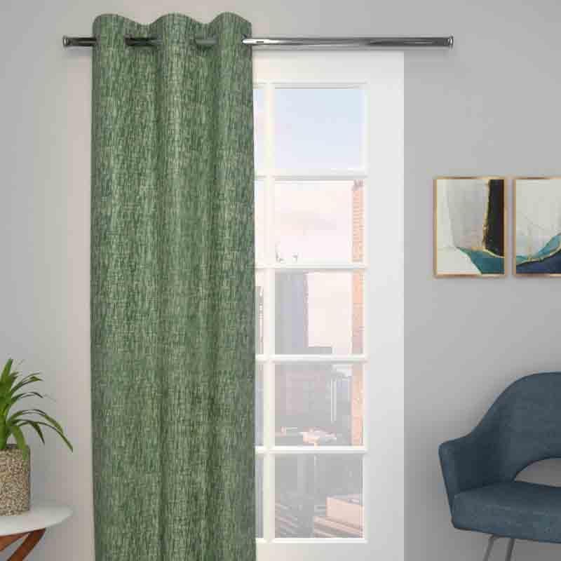 Buy Gradience Curtain - Green Curtains from Vaaree