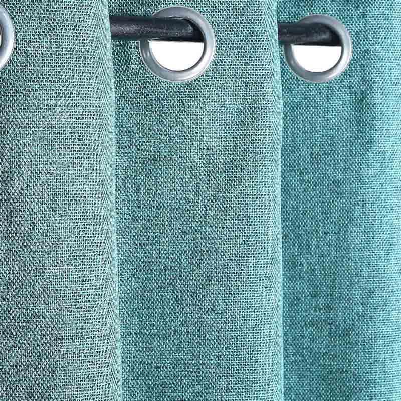 Buy Gradience Curtain - Teal Curtains from Vaaree