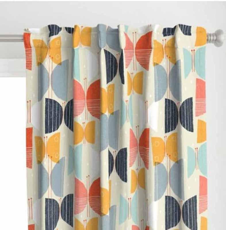 Buy Grafitti Flies Curtain Curtains from Vaaree