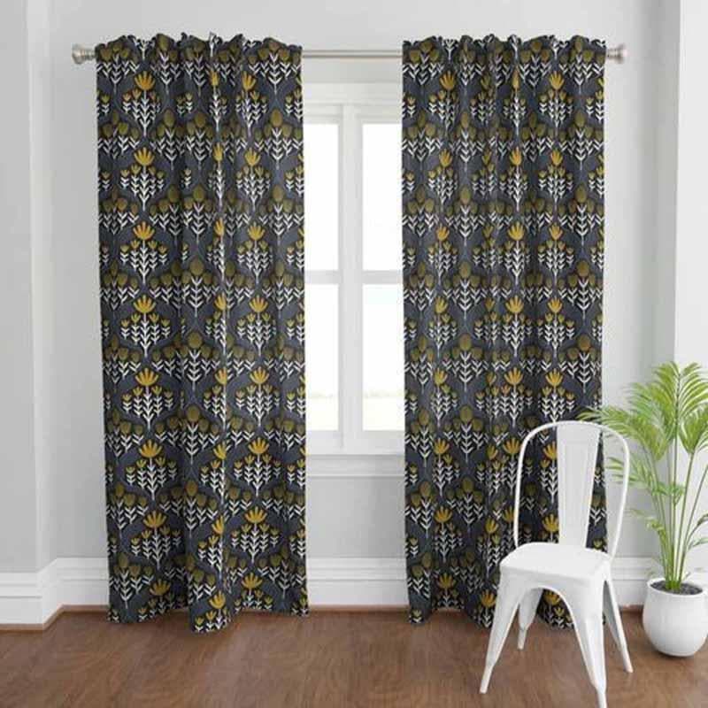 Buy Let Bloom Curtain Curtains from Vaaree