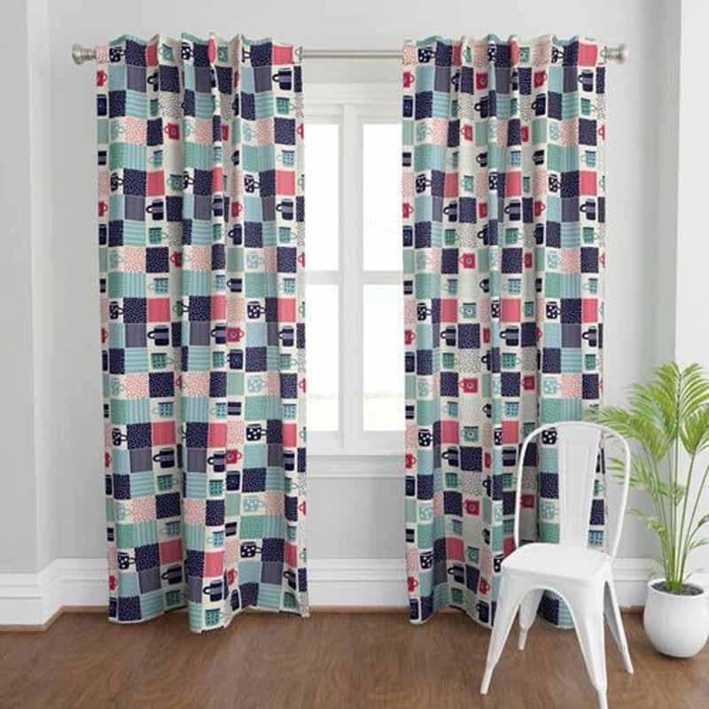 Buy Love for Mugs Curtain Curtains from Vaaree