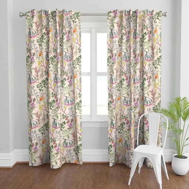 Buy Miniature Florals Curtain Curtains from Vaaree