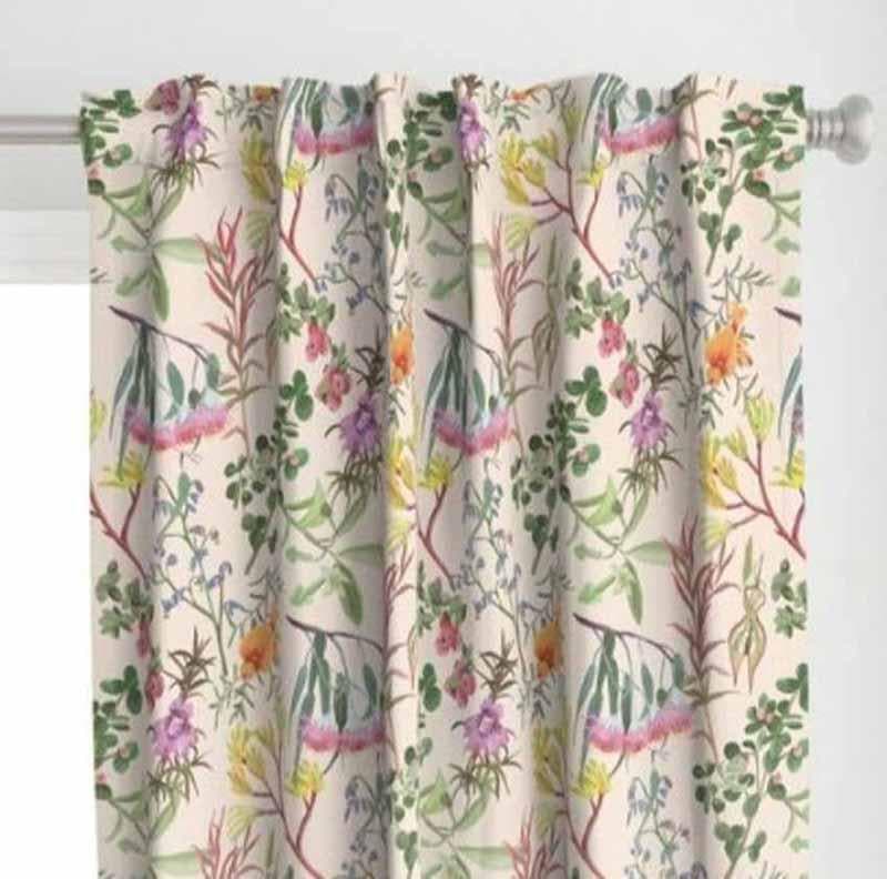 Buy Miniature Florals Curtain Curtains from Vaaree