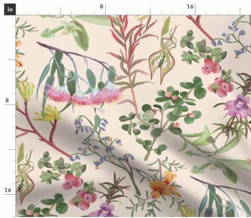 Buy Curtains - Miniature Florals Curtain at Vaaree online