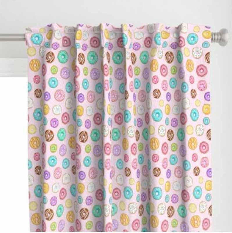 Buy Mushy Doughnuts Curtain Curtains from Vaaree