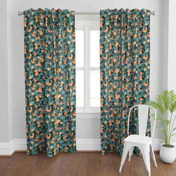 Curtains - Orange Orchard Curtain