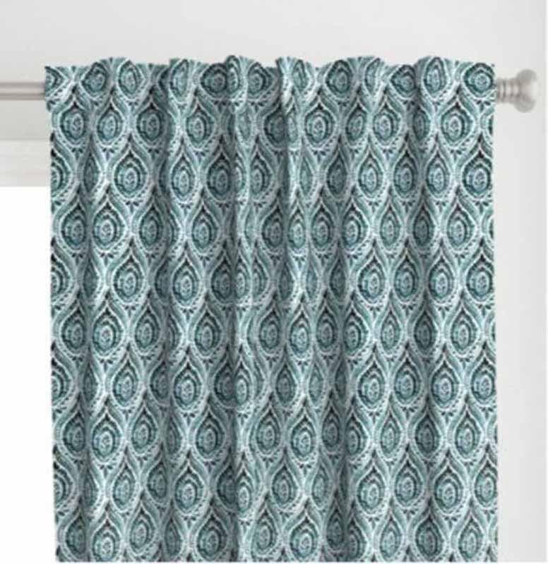 Buy Paisley Bloom Curtain Curtains from Vaaree