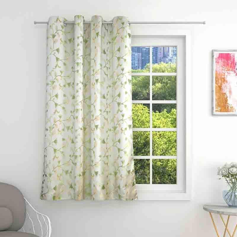 Buy Tulle Curtain - Beige Curtains from Vaaree