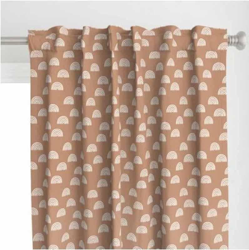 Buy Uphill Block print Curtain Curtains from Vaaree