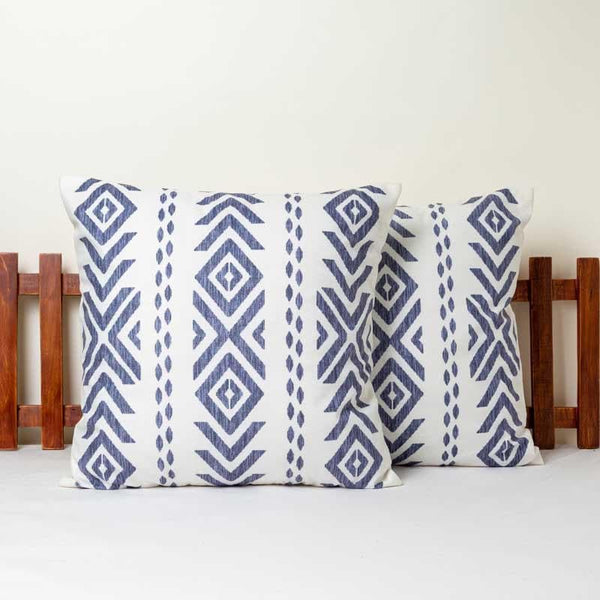 Cushion Cover Sets - Art of Tribes Printed Cushion Cover - Set Of Two