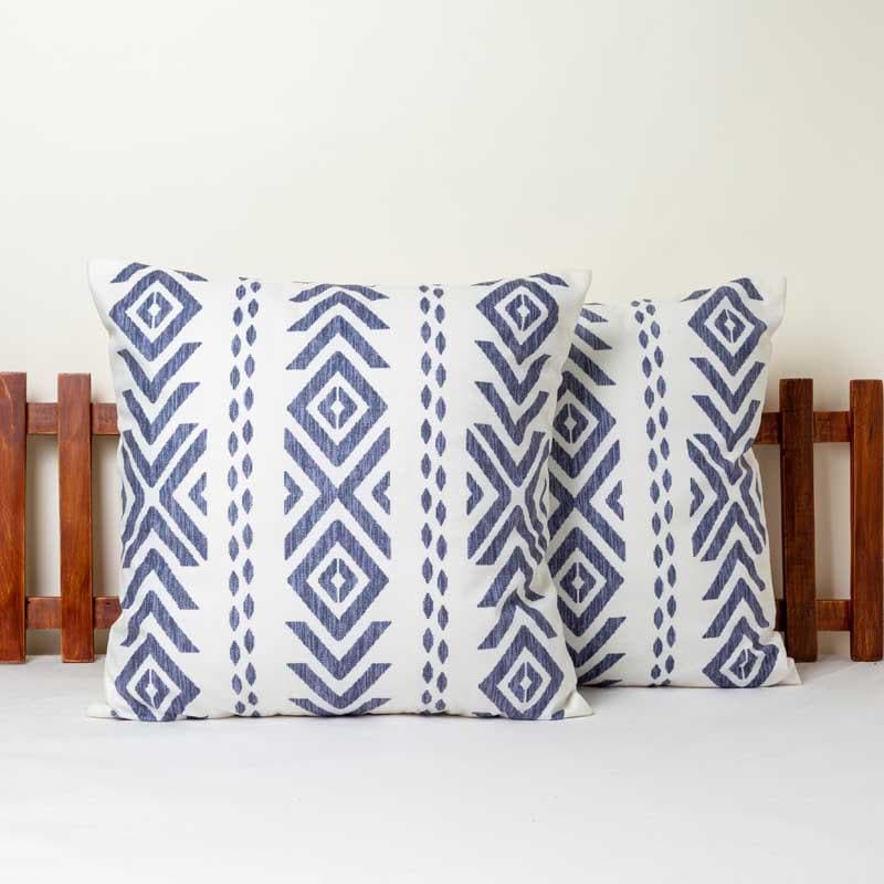 Buy Art of Tribes Printed Cushion Cover - Set Of Two Cushion Cover Sets from Vaaree