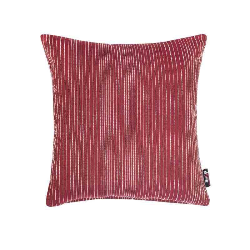 Cushion Cover Sets - Barcode Cushion Cover - Red - Set Of Five
