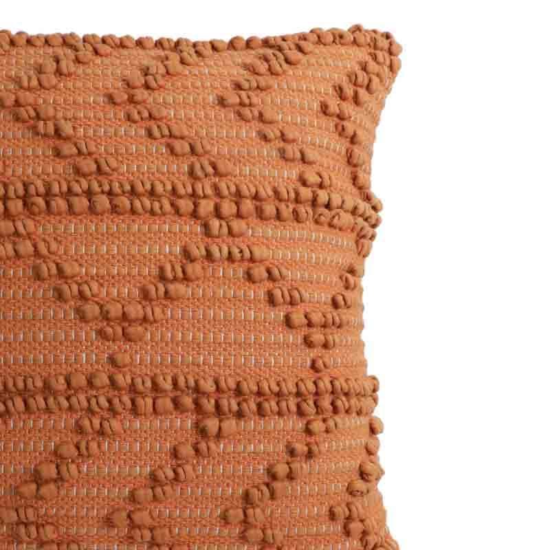 Buy Bead Beats Cushion Cover - Rust - Set Of Two Cushion Cover Sets from Vaaree