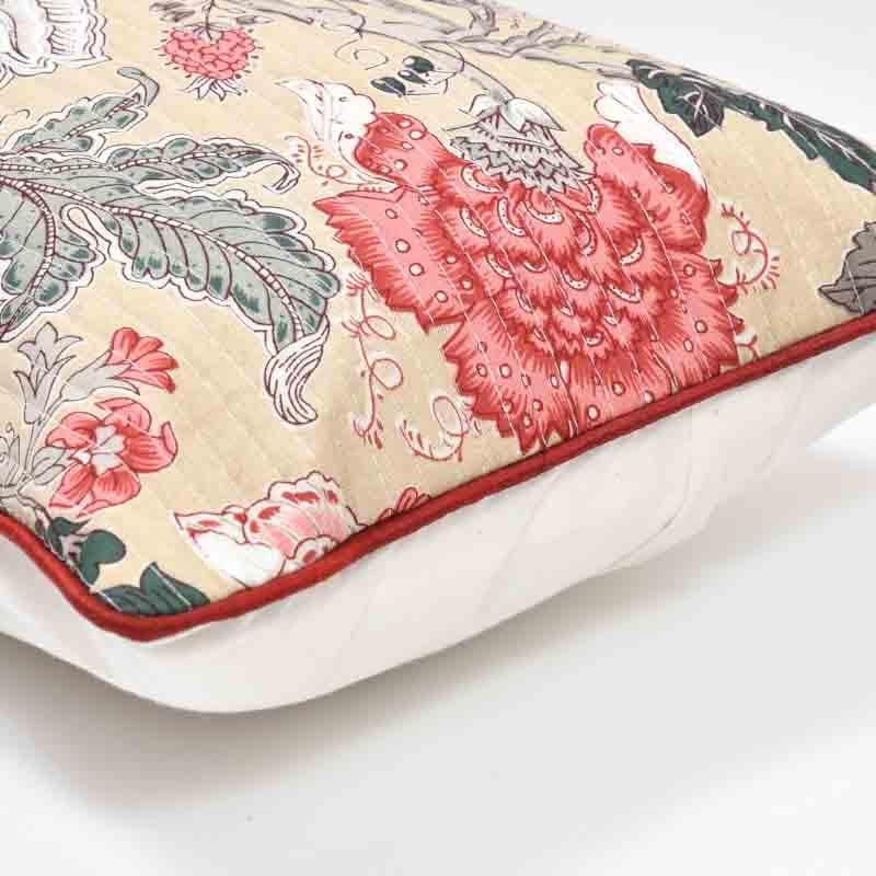 Cushion Cover Sets - Begonias Rectangle Cushion Cover - Set Of Two
