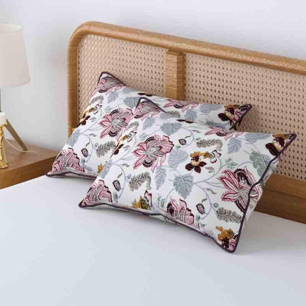 Cushion Cover Sets - Buttercups Rectangle Cushion Cover - Set Of Two - Pink