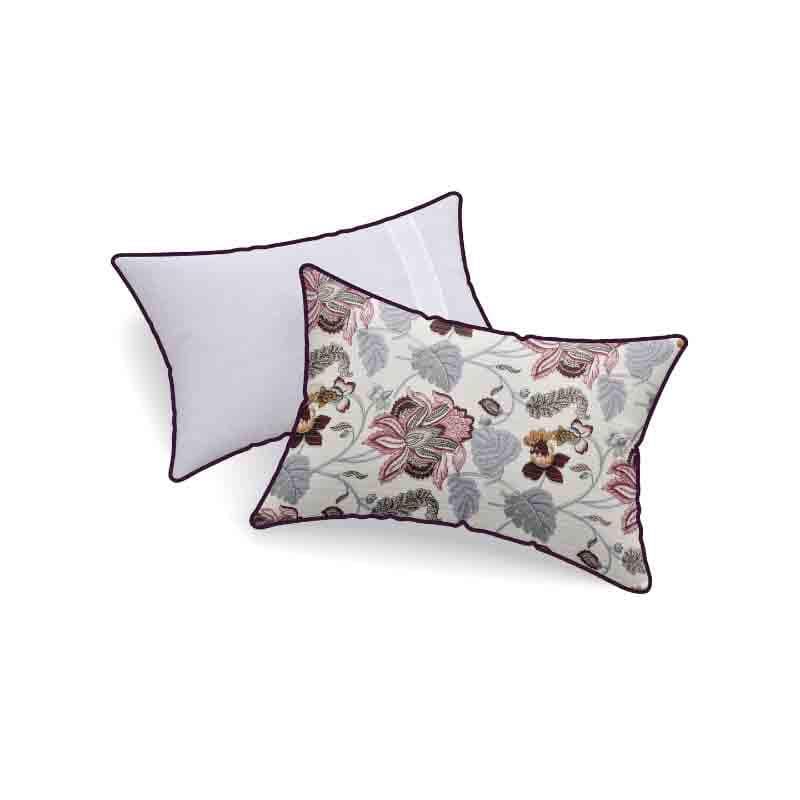 Cushion Cover Sets - Buttercups Rectangle Cushion Cover - Set Of Two - Pink