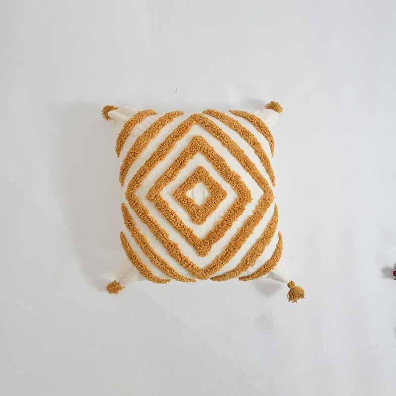 Buy Caramel Queen Cushion Cover- Set Of Two Cushion Cover Sets from Vaaree