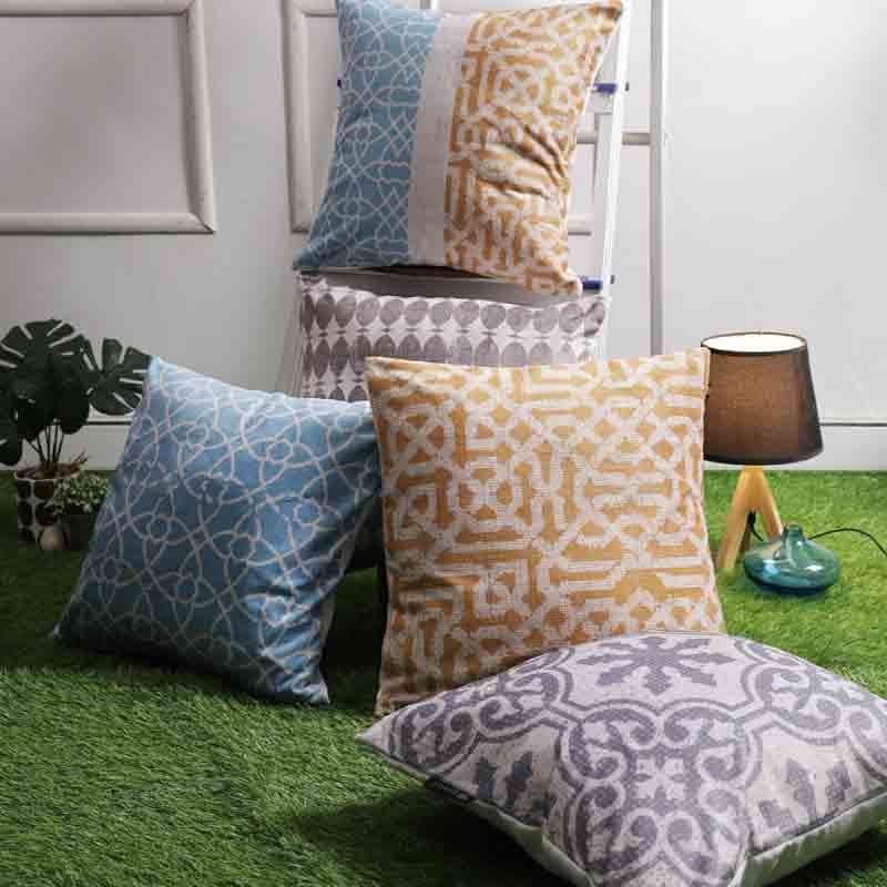 Buy Carnival Cushion Cover - Set Of Five Cushion Cover Sets from Vaaree