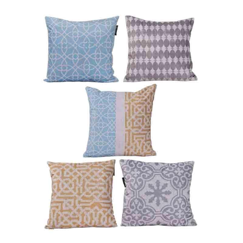 Buy Carnival Cushion Cover - Set Of Five Cushion Cover Sets from Vaaree