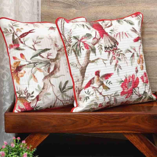 Cushion Cover Sets - Chirpies Cushion Cover - Set Of Two