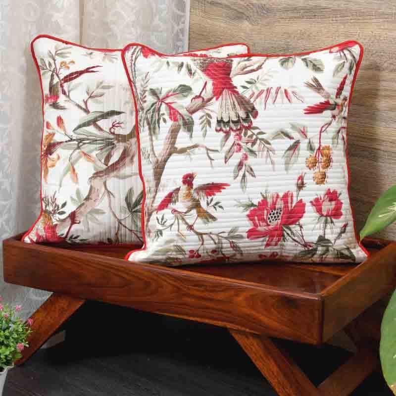 Cushion Cover Sets - Chirpies Cushion Cover - Set Of Two