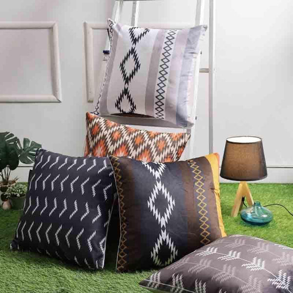 Cushion Cover Sets - Geometric Madness Cushion Cover - Set Of Five