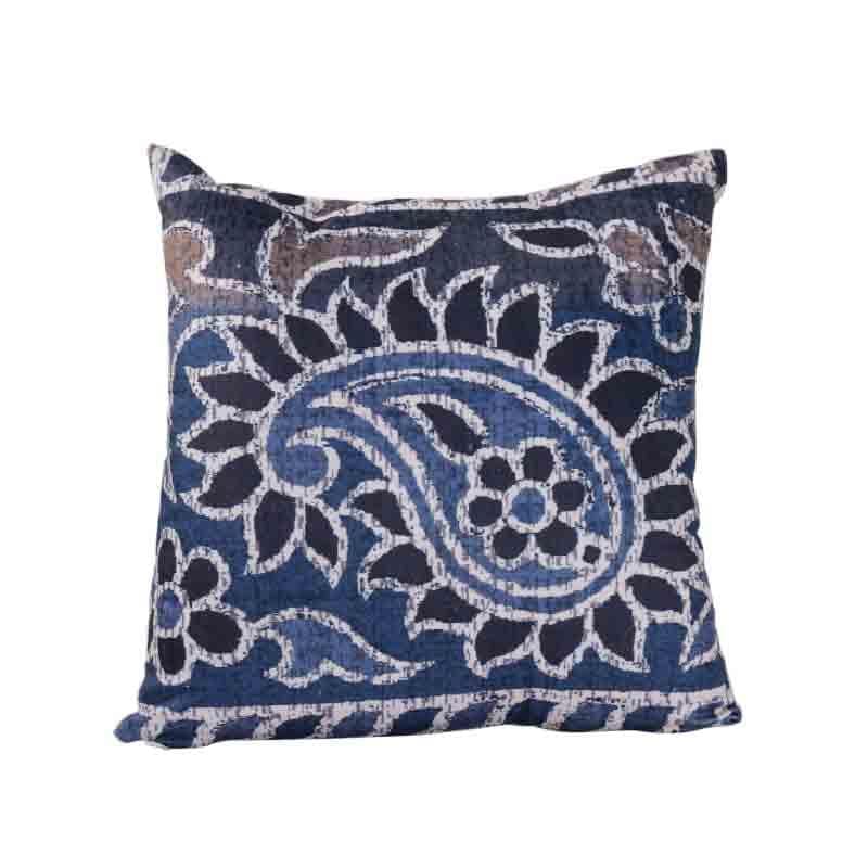 Cushion Cover Sets - Indigo Splash Cushion Cover - Set Of Five