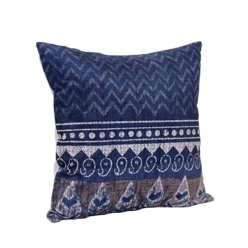 Cushion Cover Sets - Indigo Splash Cushion Cover - Set Of Five