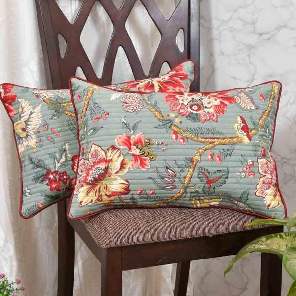 Cushion Cover Sets - Jungle Story Rectangular Cushion Cover - Set Of Two