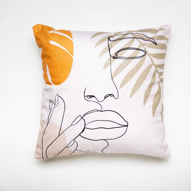 Buy Lost in Dreams Printed Cushion Cover - Set Of Two Cushion Cover Sets from Vaaree