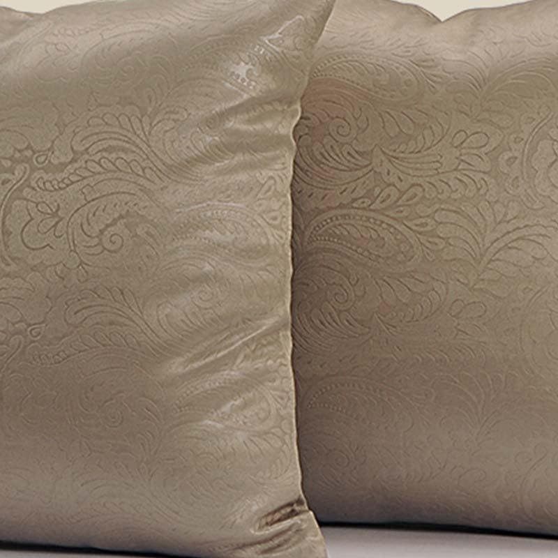 Cushion Cover Sets - Luminous Brown Cushion Cover - Set Of Two