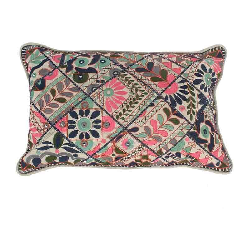 Buy Mandala Crush Cushion Cover - Set Of Two Cushion Cover Sets from Vaaree