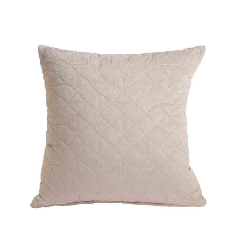 Buy Marshmallow Cushion Cover (Beige) - Set Of Two Cushion Cover Sets from Vaaree