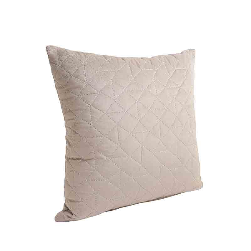 Buy Marshmallow Cushion Cover (Beige) - Set Of Two Cushion Cover Sets from Vaaree