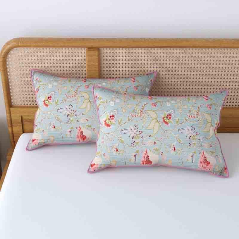 Buy Cushion Cover Sets - Meadows Pillow Cover - Set Of Two at Vaaree online