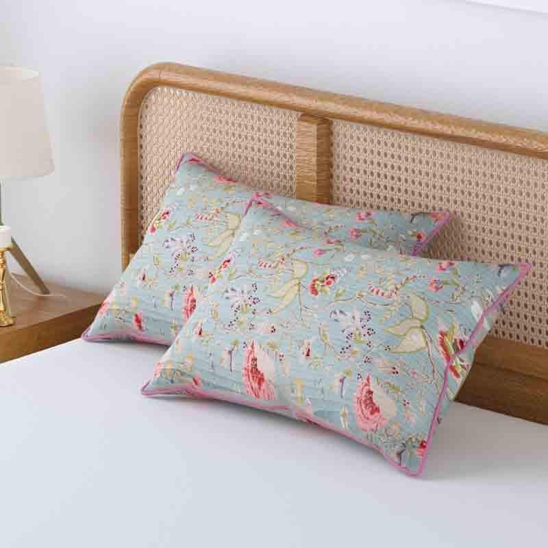 Buy Cushion Cover Sets - Meadows Pillow Cover - Set Of Two at Vaaree online