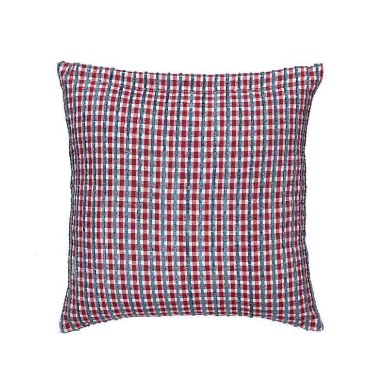 Buy Mingled Cushion Cover - Blue - Set Of Five Cushion Cover Sets from Vaaree