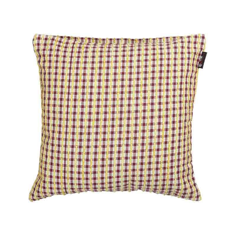 Cushion Cover Sets - Mingled Cushion Cover - Yellow - Set Of Five