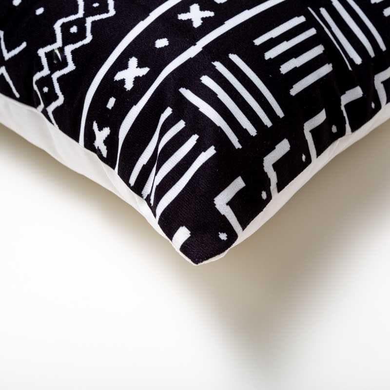 Buy Nazar Na Lage Printed Cushion Cover - Set Of Two Cushion Cover Sets from Vaaree