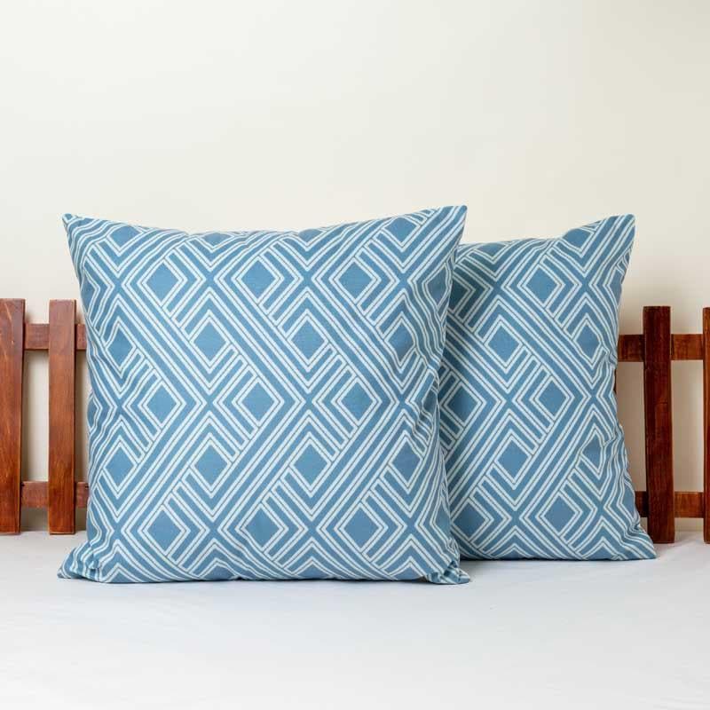 Buy Neelambari Printed Cushion Cover - Set Of Two Cushion Cover Sets from Vaaree