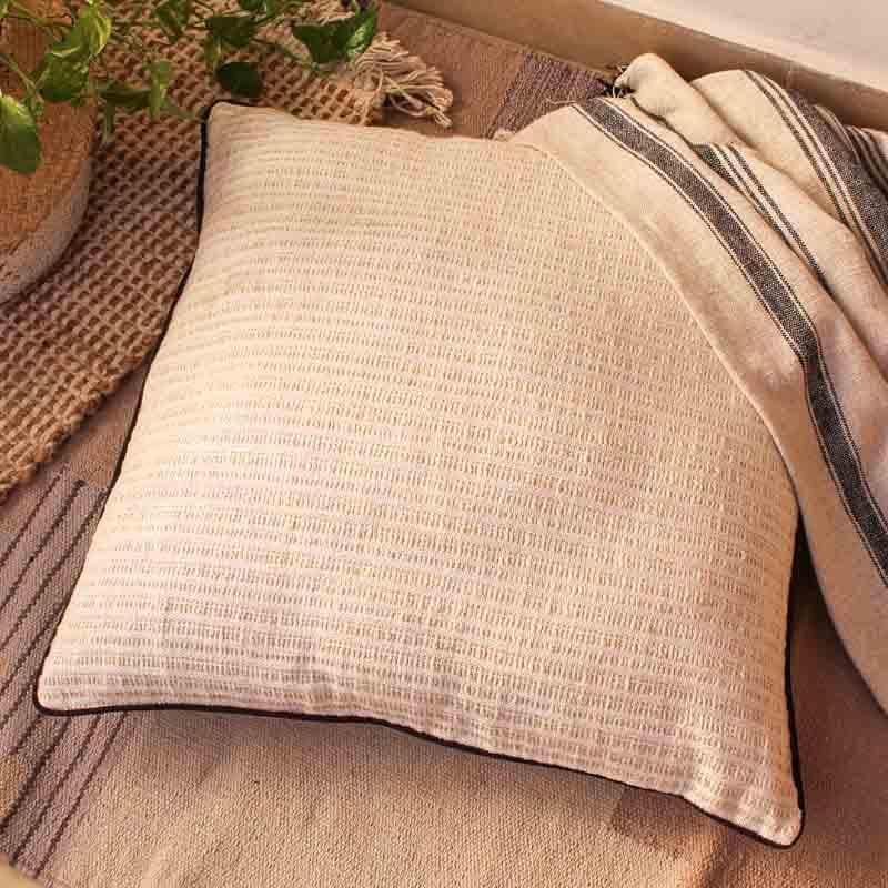 Buy Pir Panjal Cushion Cover - Natural Cushion Cover Sets from Vaaree