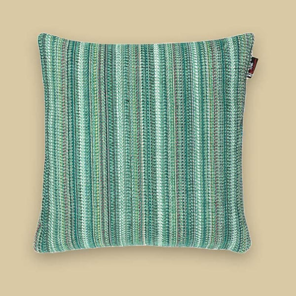 Cushion Cover Sets - Ombre Striped Cushion Cover - Green - Set Of Five