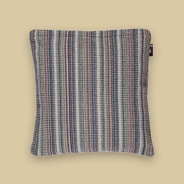 Cushion Cover Sets - Ombre Striped Cushion Cover - Grey - Set Of Five