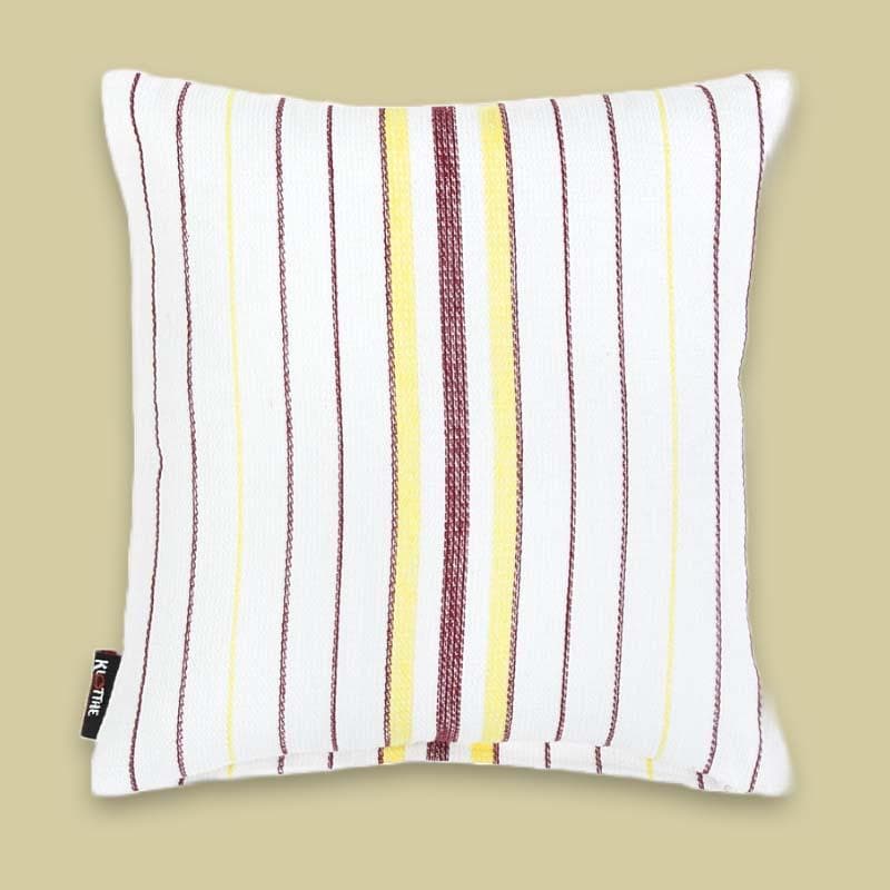 Buy Raya Cushion Cover - Maroon - Set Of Five Cushion Cover Sets from Vaaree