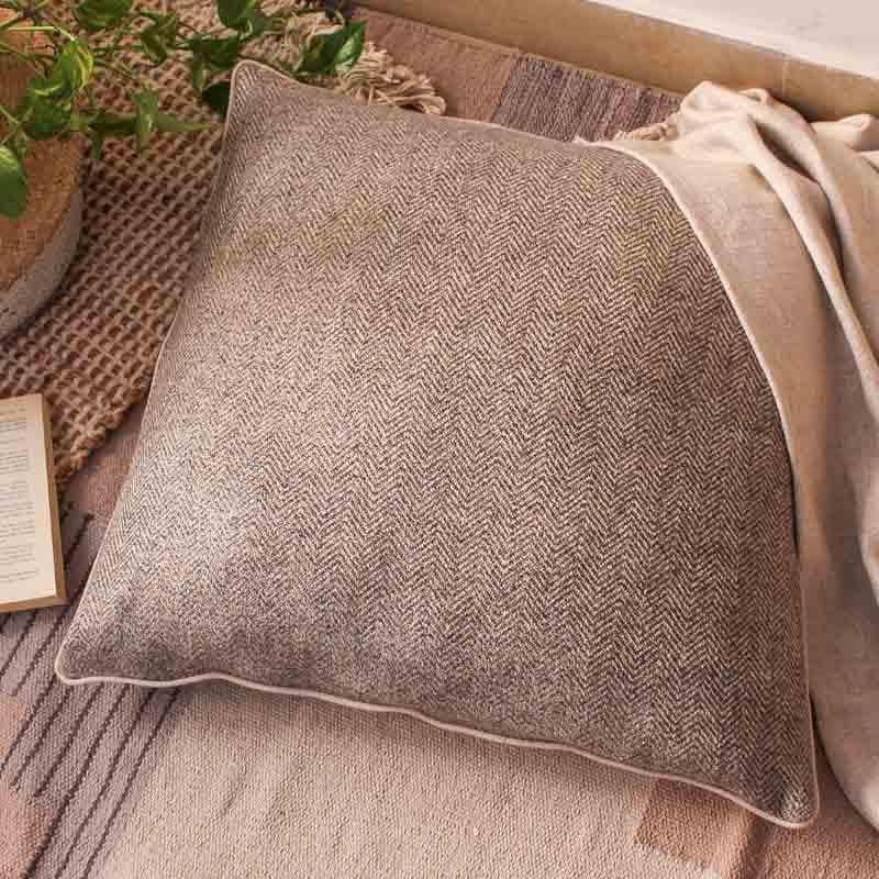 Buy Sandy Cushion Cover (Grey)- Set Of Two Cushion Cover Sets from Vaaree