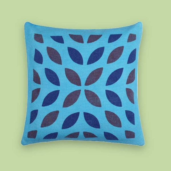 Cushion Cover Sets - Scattered Petals Cushion Cover - Blue - Set Of Five