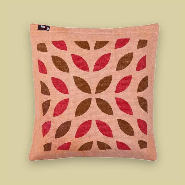 Cushion Cover Sets - Scattered Petals Cushion Cover - Red - Set Of Five